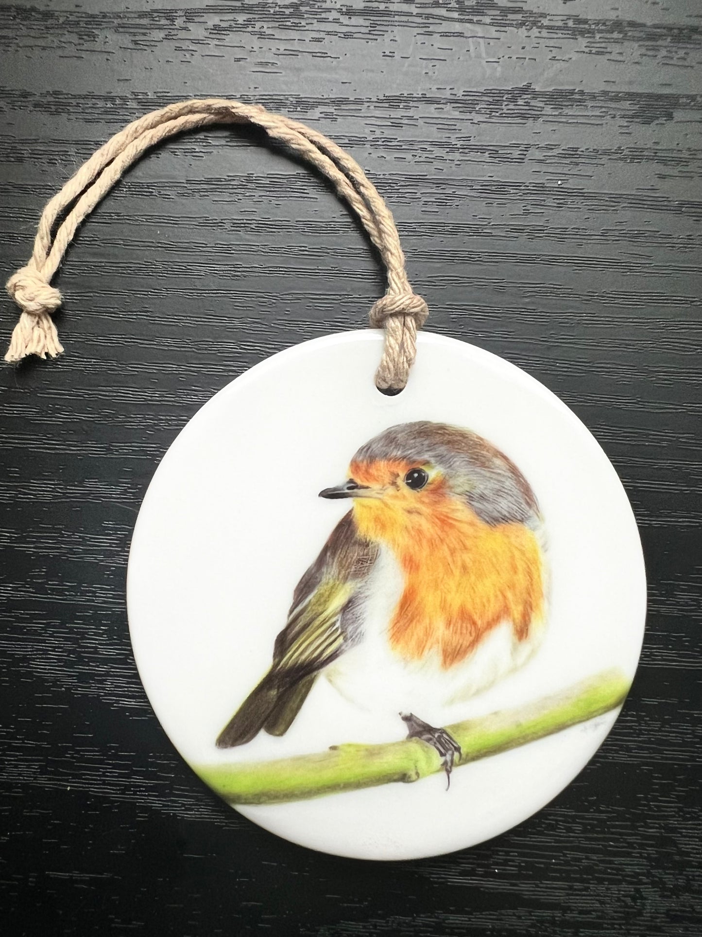 Ceramic Decoration. ‘The Visitor’