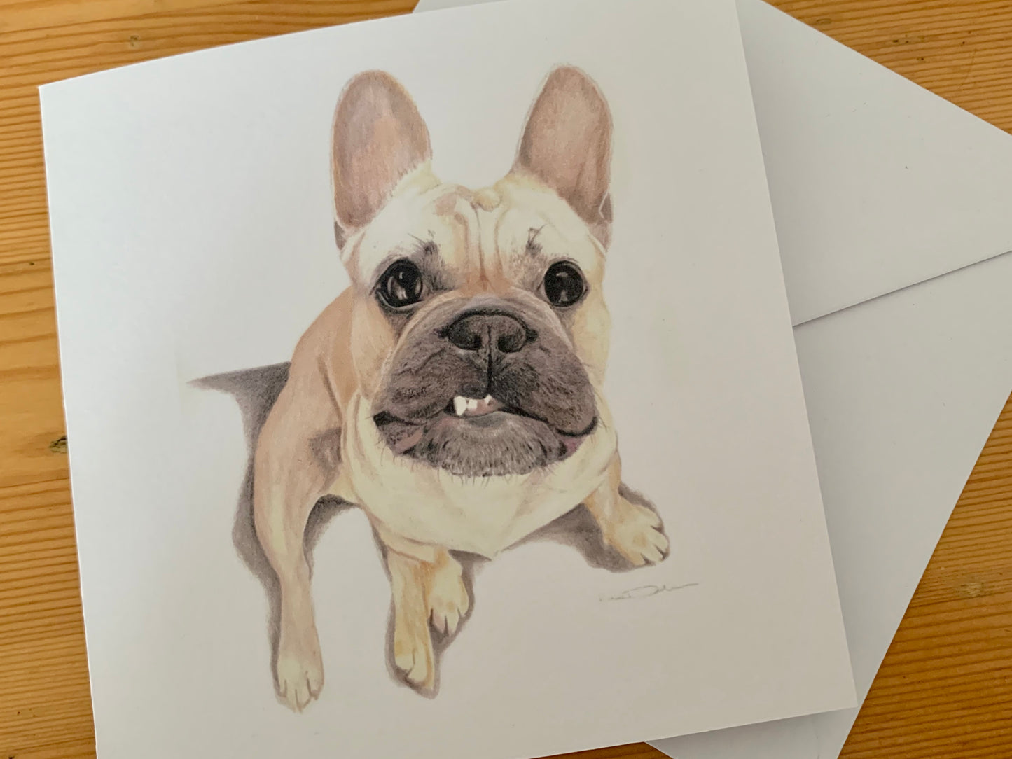 ‘Frenchie’ Greetings Card