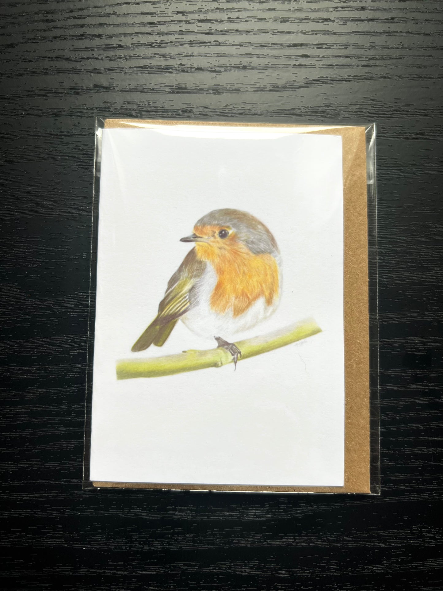 Notelet card ‘The Visitor’