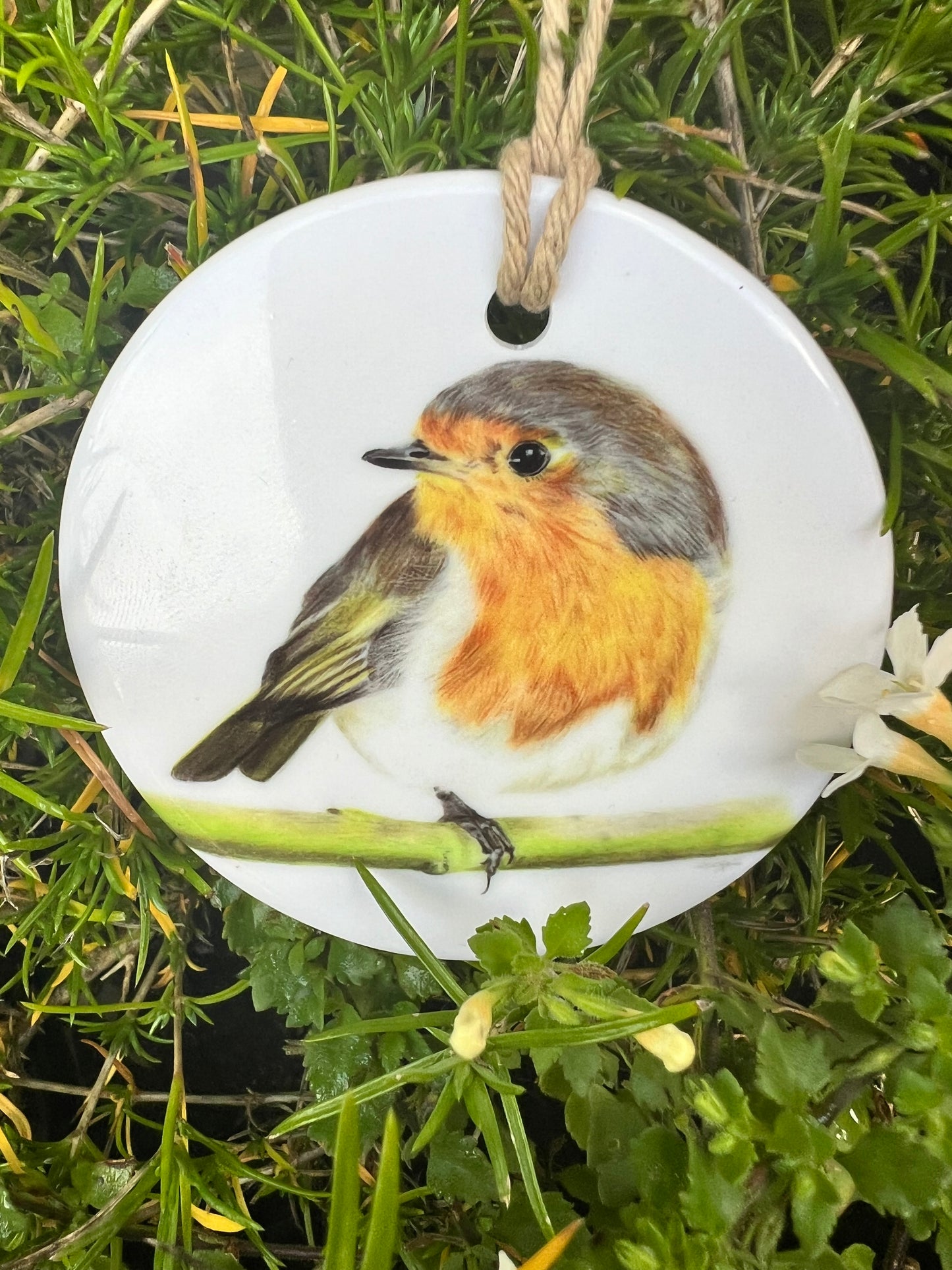 Ceramic Decoration. ‘The Visitor’