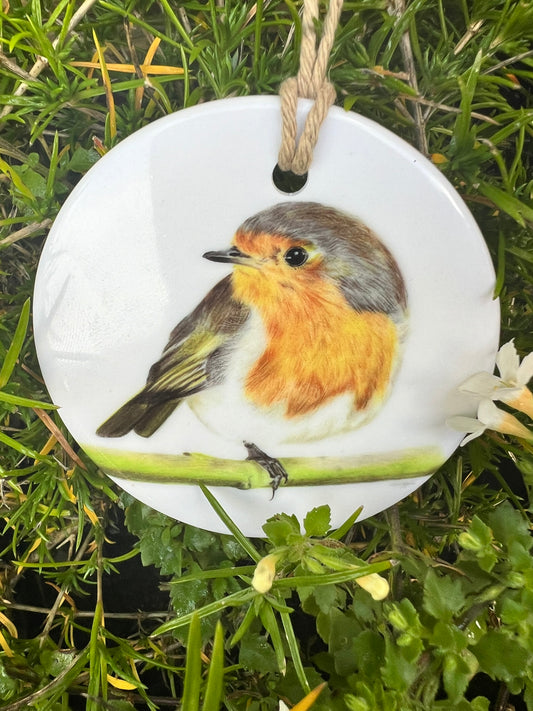 Ceramic Decoration. ‘The Visitor’