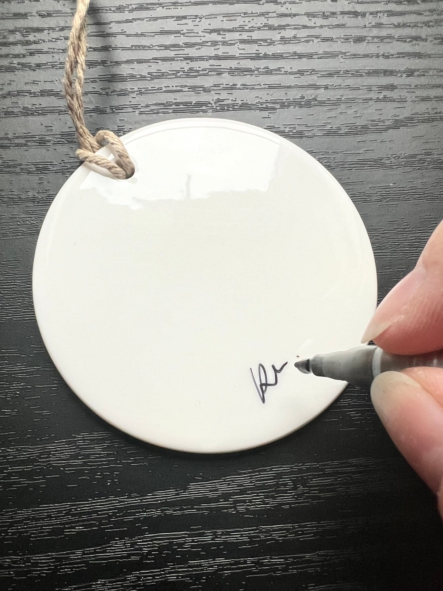 Ceramic Decoration. ‘The Visitor’