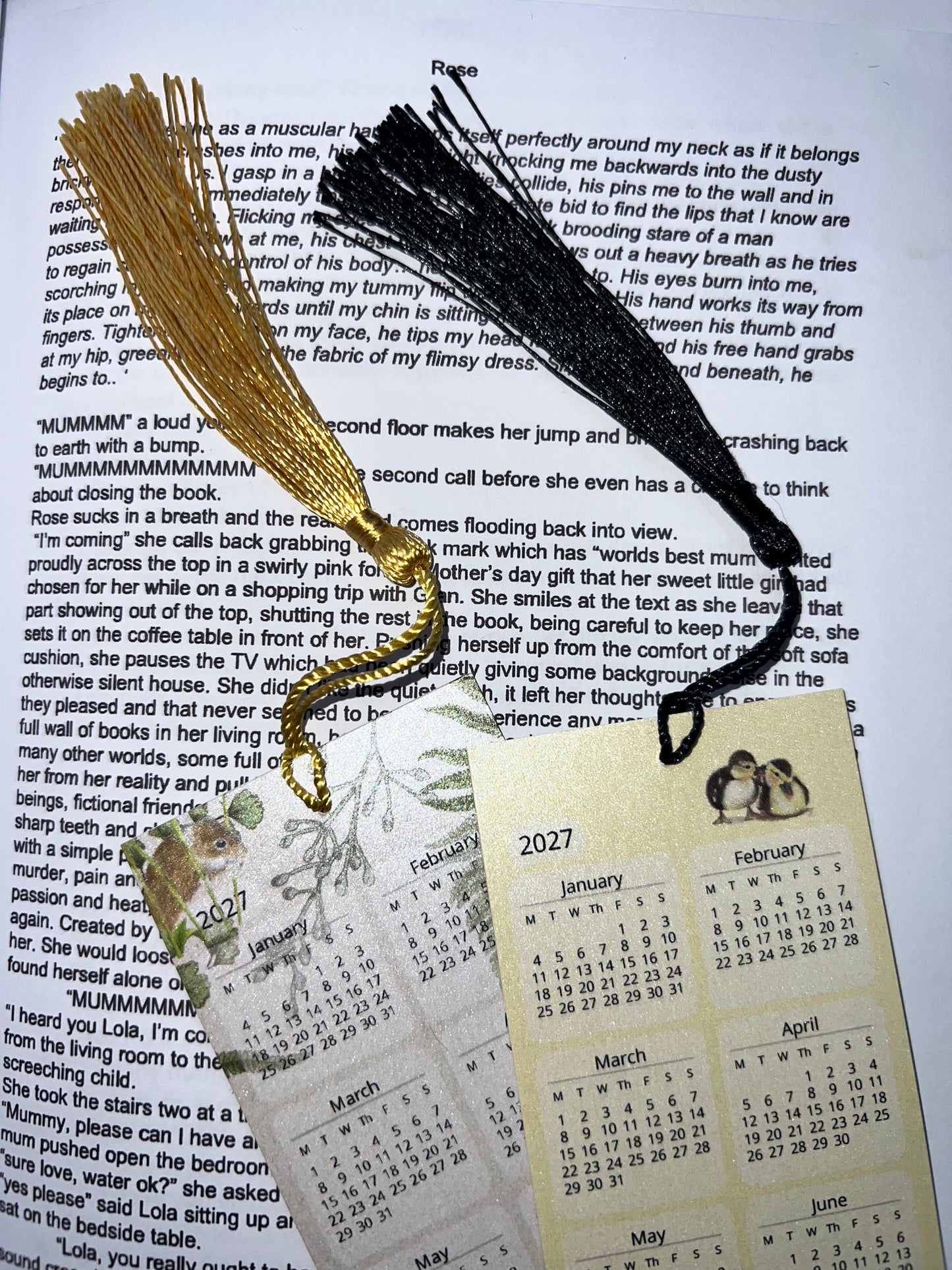 Calendar Bookmark (2027)